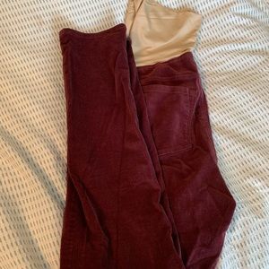 LOFT Maternity Corduroy Pants